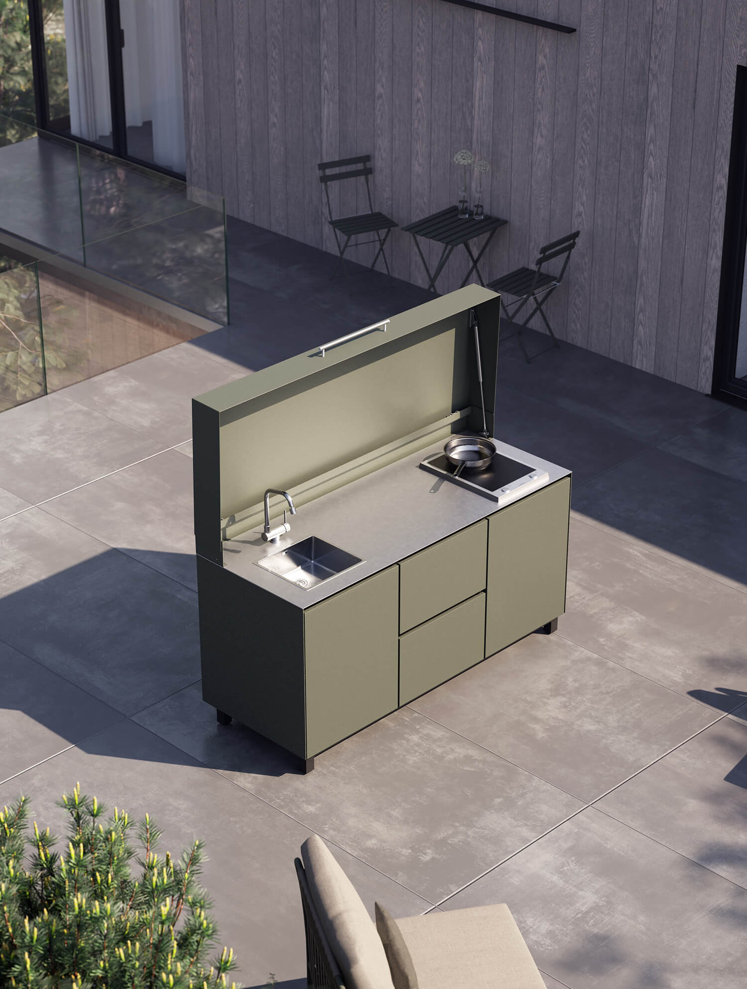 Vesper outdoor kitchen