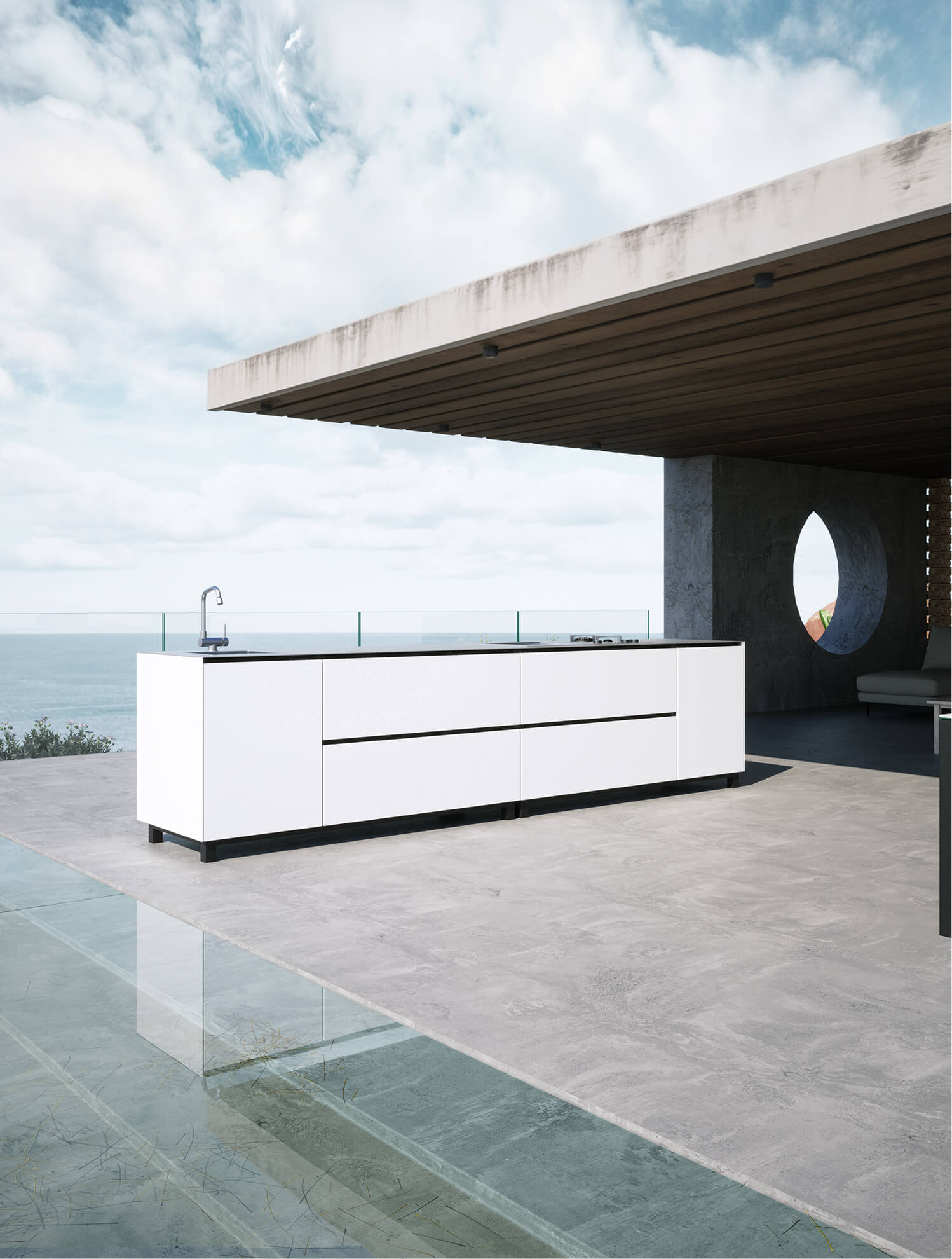Vesper outdoor kitchen